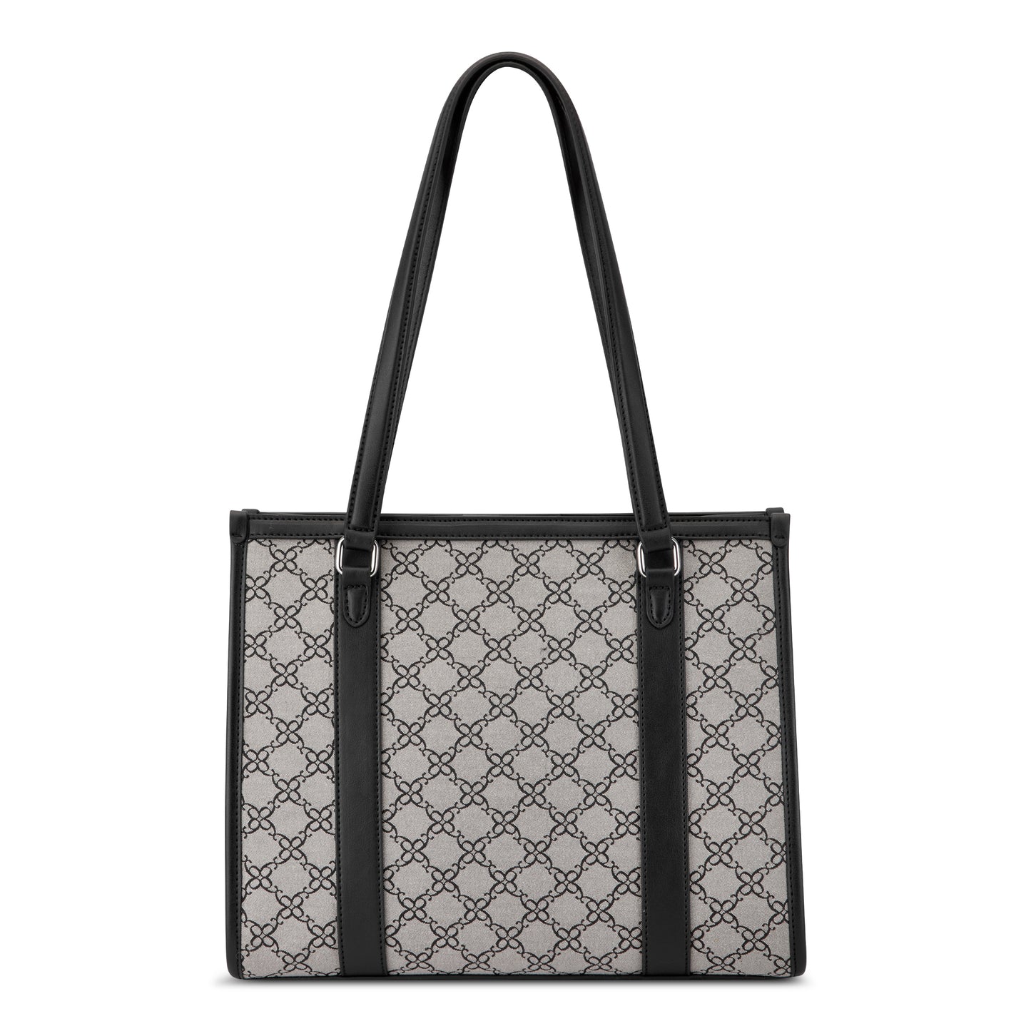 Cartera Tote Briar Blanco/Negro