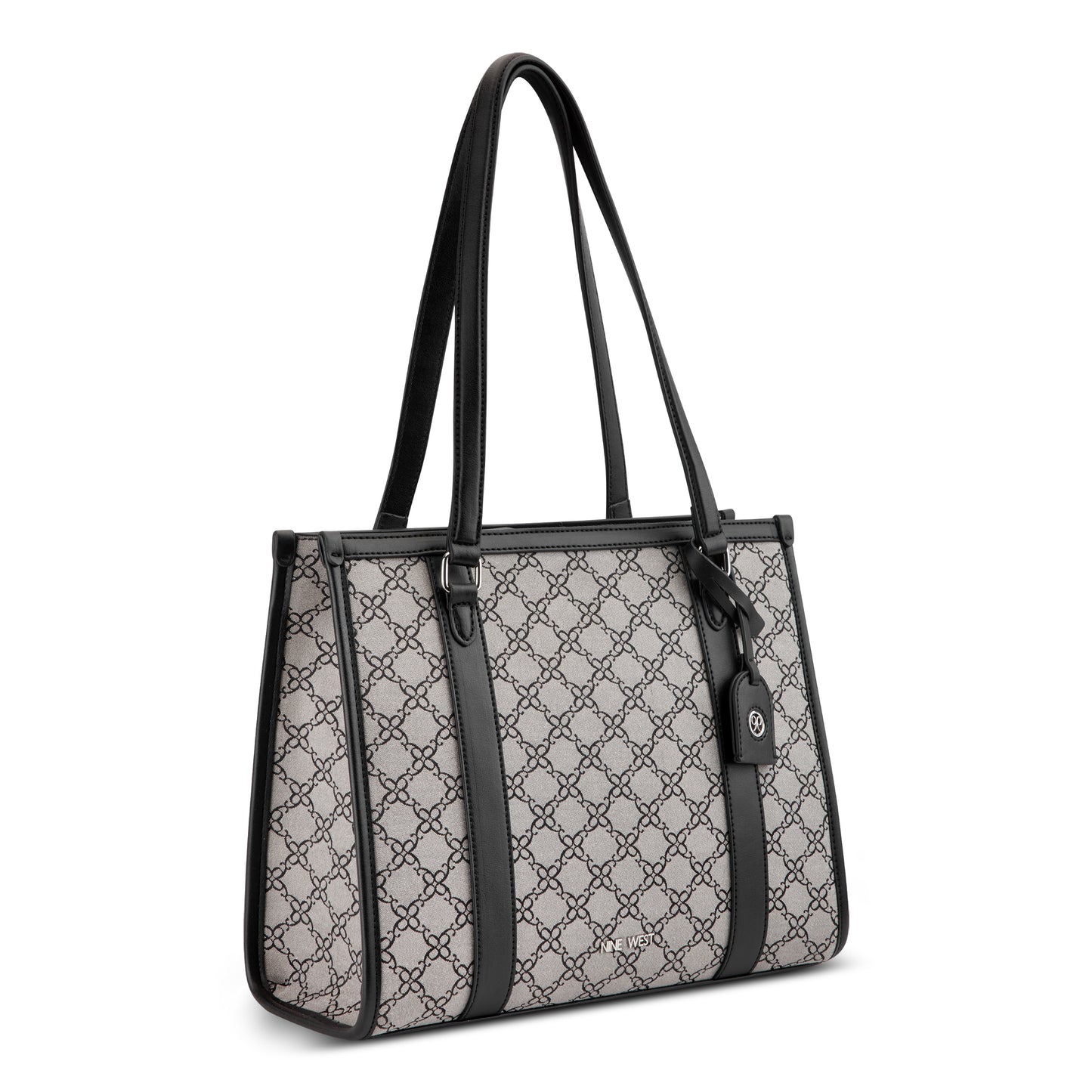 Cartera Tote Briar Blanco/Negro