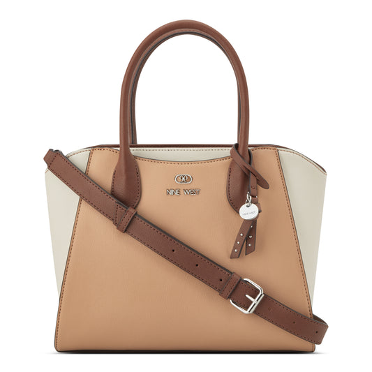 Cartera Satchel Philippa Crema