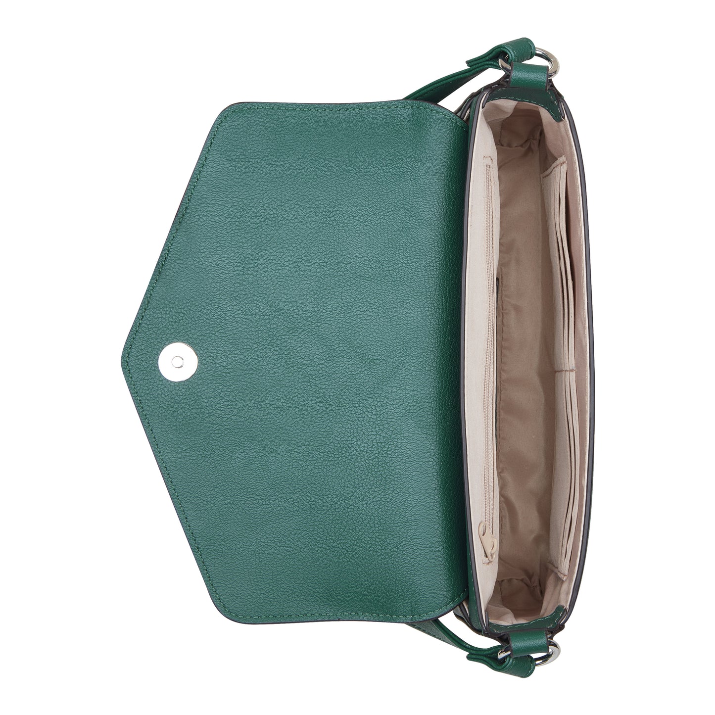 Cartera Flap Crossbody Bowie Esmeralda