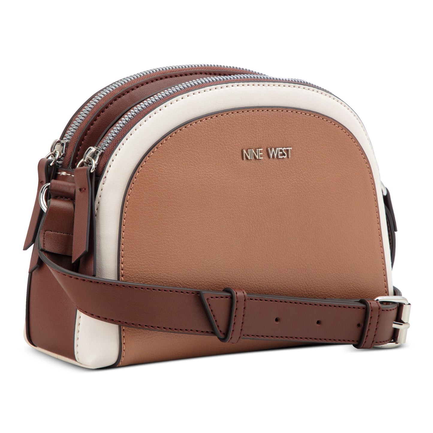 Cartera Dome Gertrude Chocolate Multi