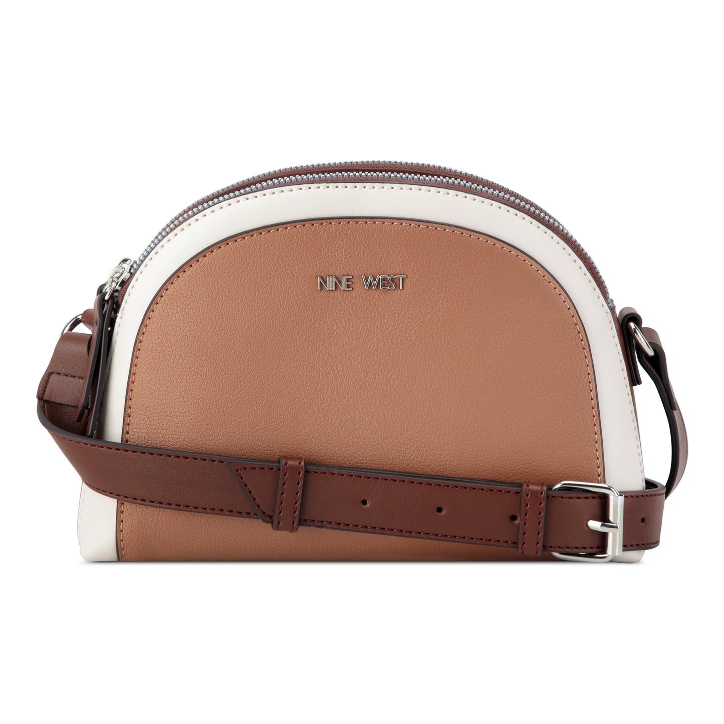 Cartera Dome Gertrude Chocolate Multi