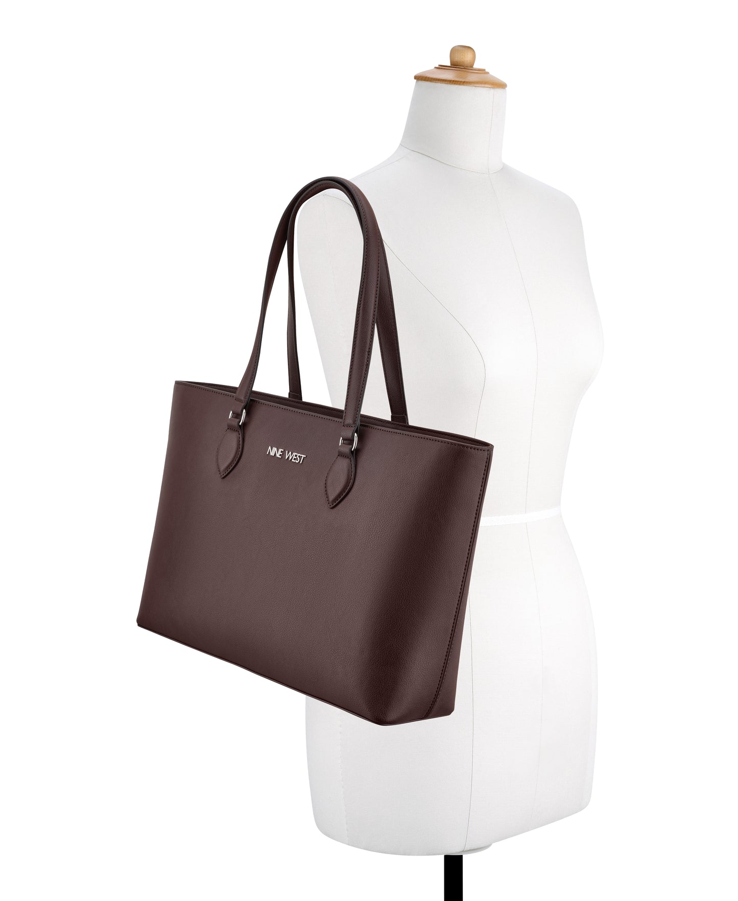 Cartera Nine West Nyra 2-In-1 Tech Tote-Raisin