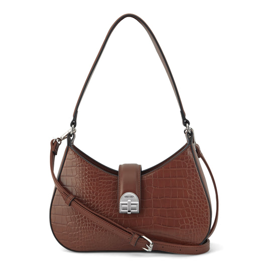 Cartera Shoulder Bag Gelina Marron