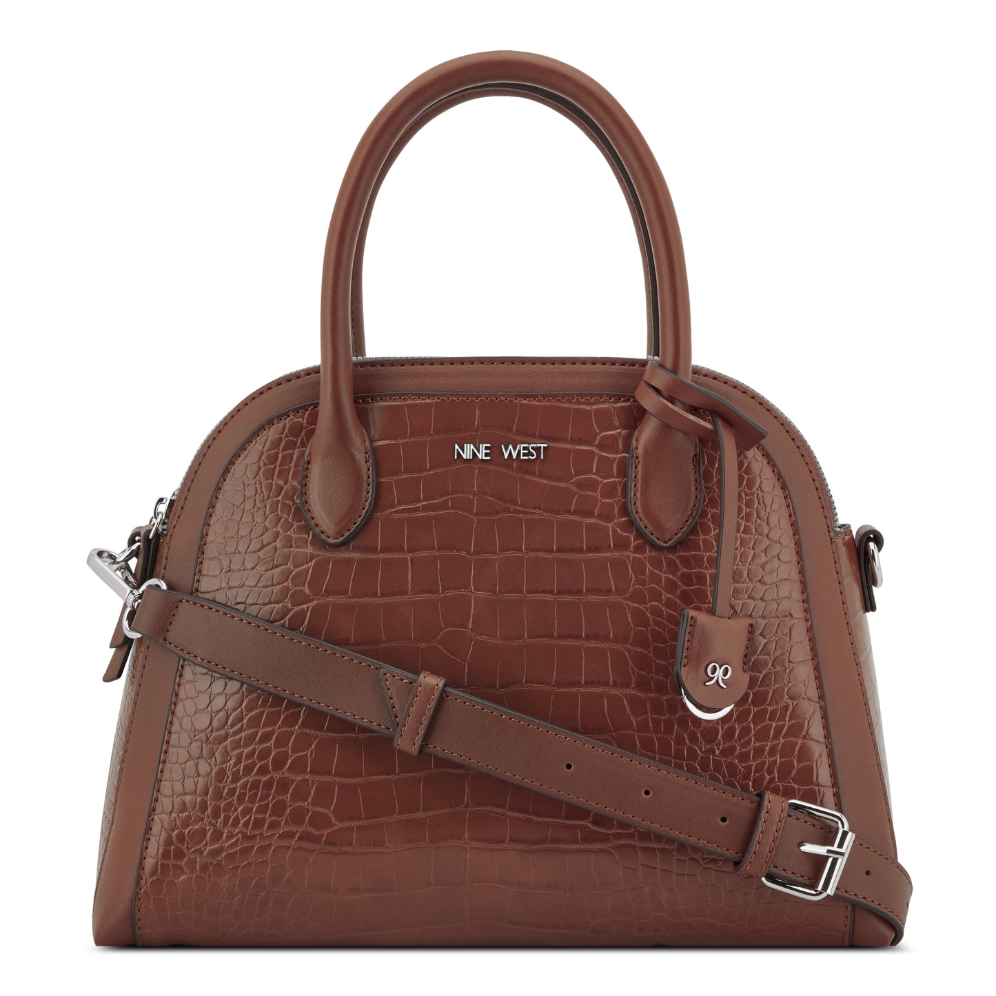 Cartera Satchel Gertrude Marron