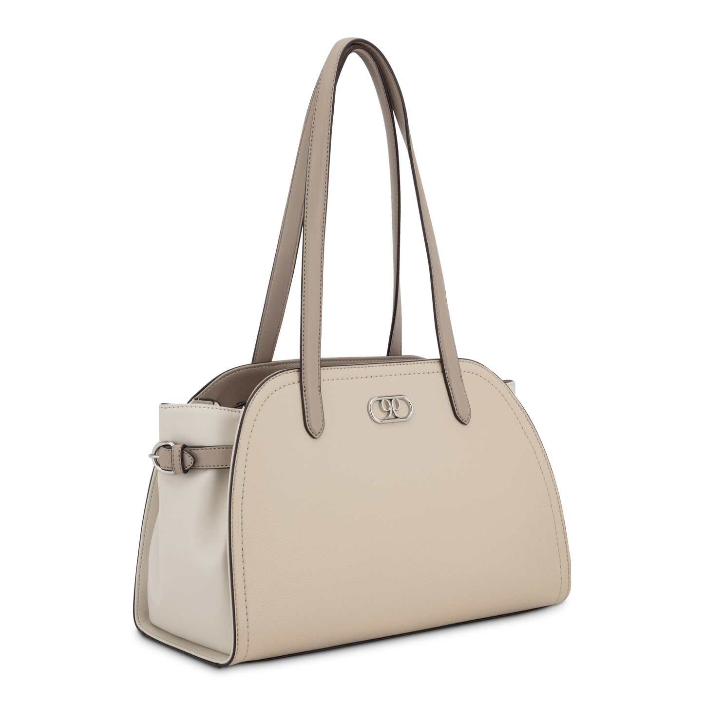 Cartera  Satchel Danika Crema
