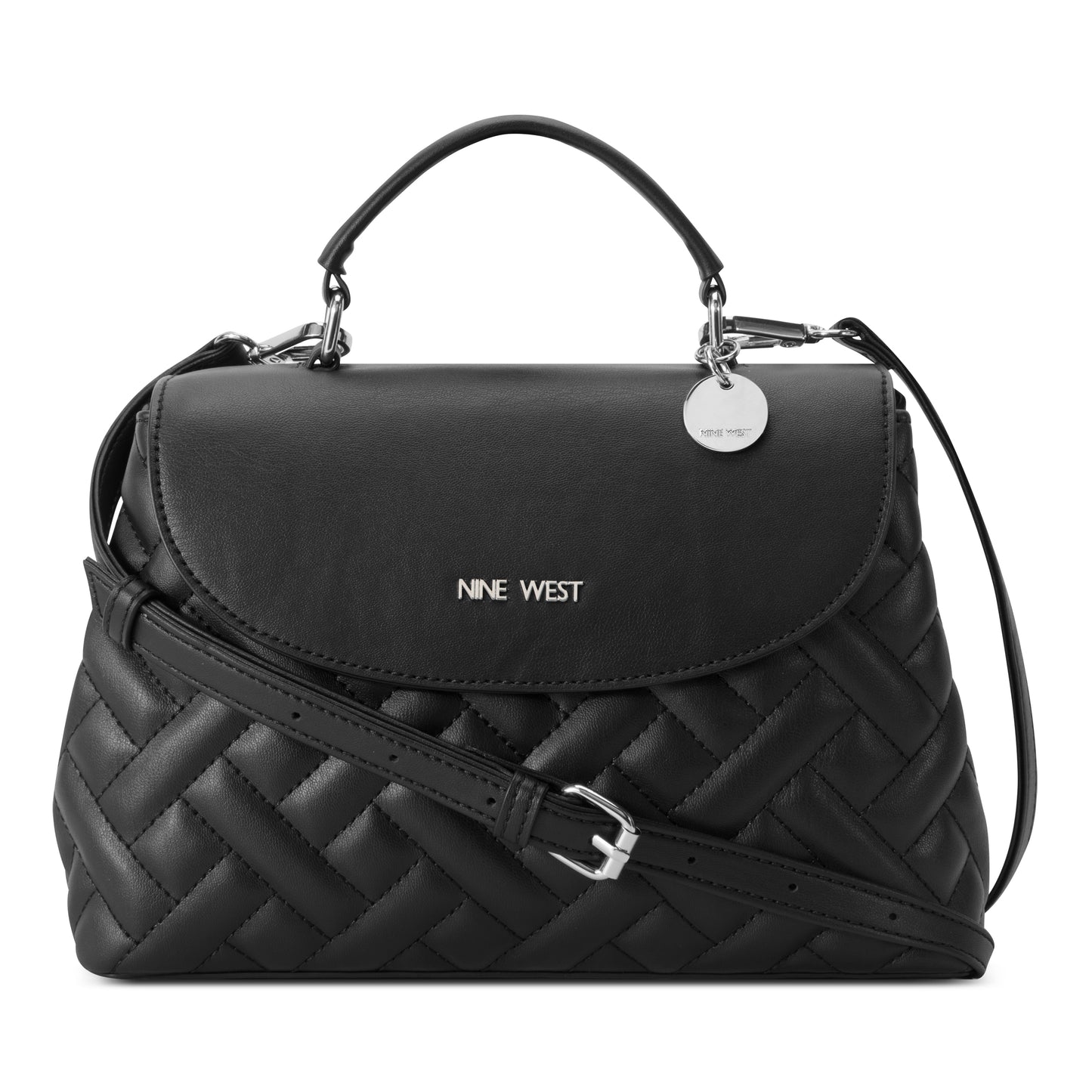 Cartera Top Handle Maureen Negro