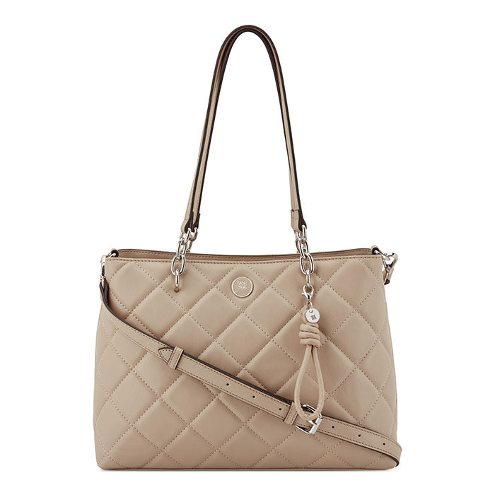 Cartera Carryall Haleema Crema