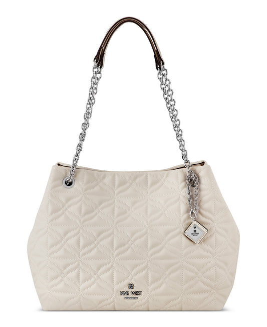 Cartera Nine West Ulmara  Shoulder Bag-Milk