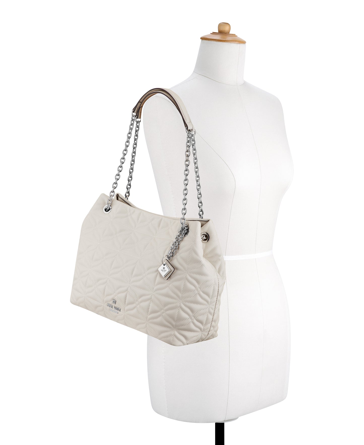 Cartera Nine West Ulmara  Shoulder Bag-Milk