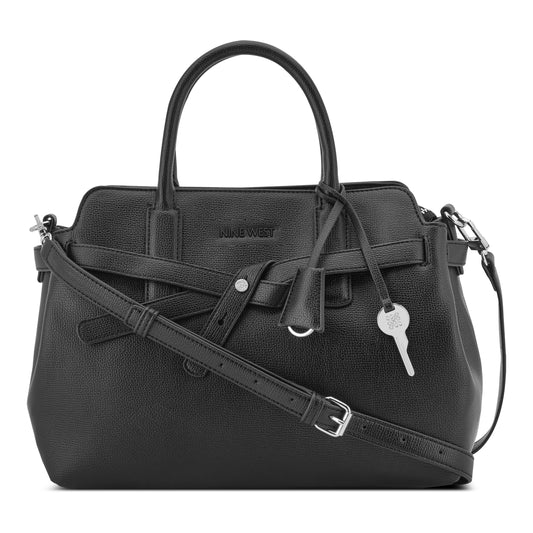 Cartera Satchel Lille Negro