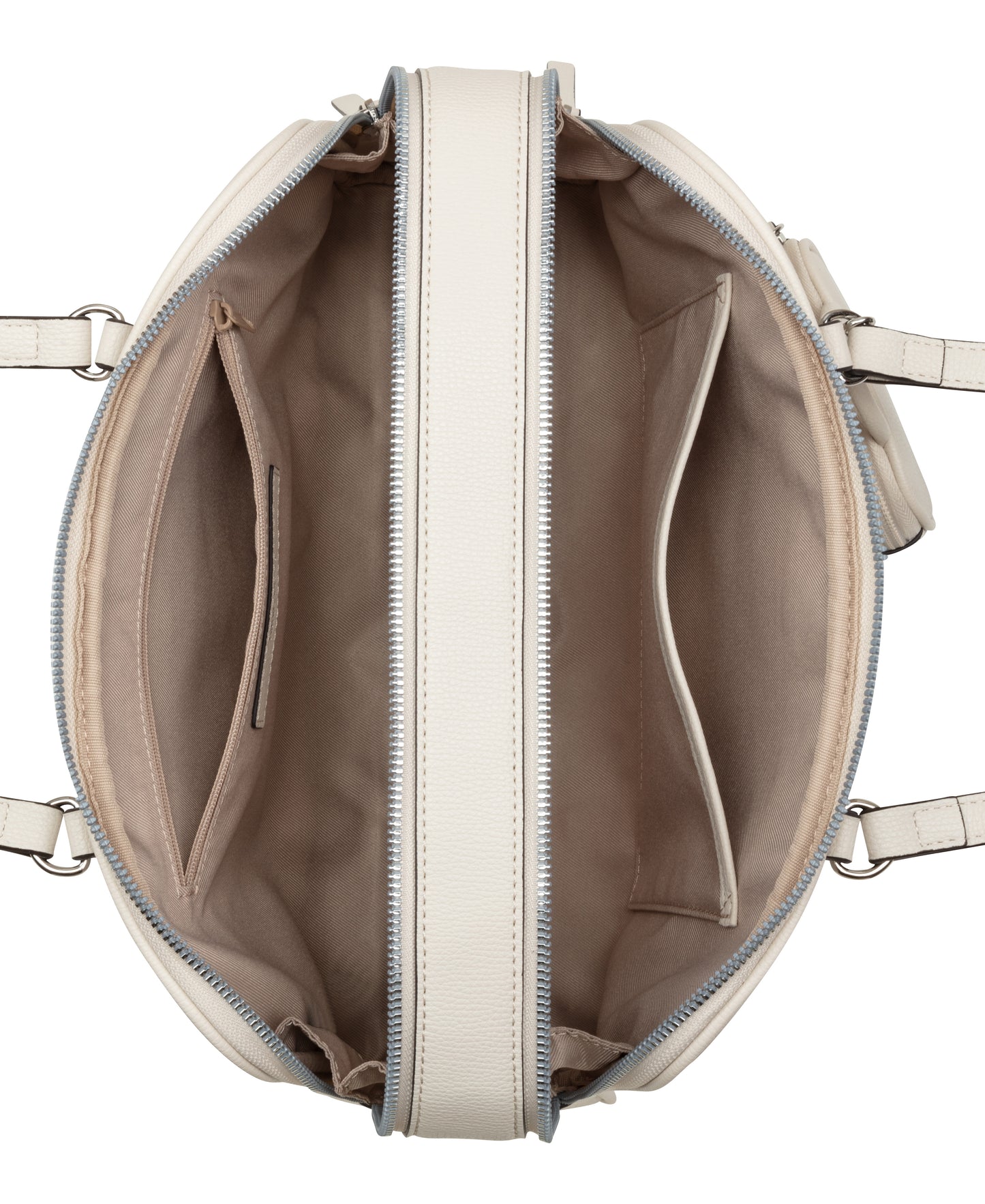 Cartera Nine West Alda Shoulder Satchel-Milk