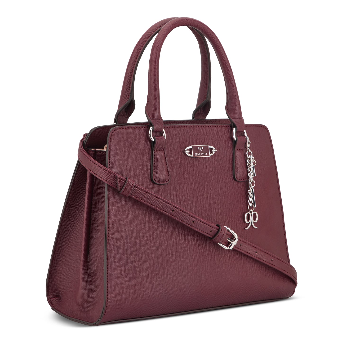 Cartera Satchel Cally Vino