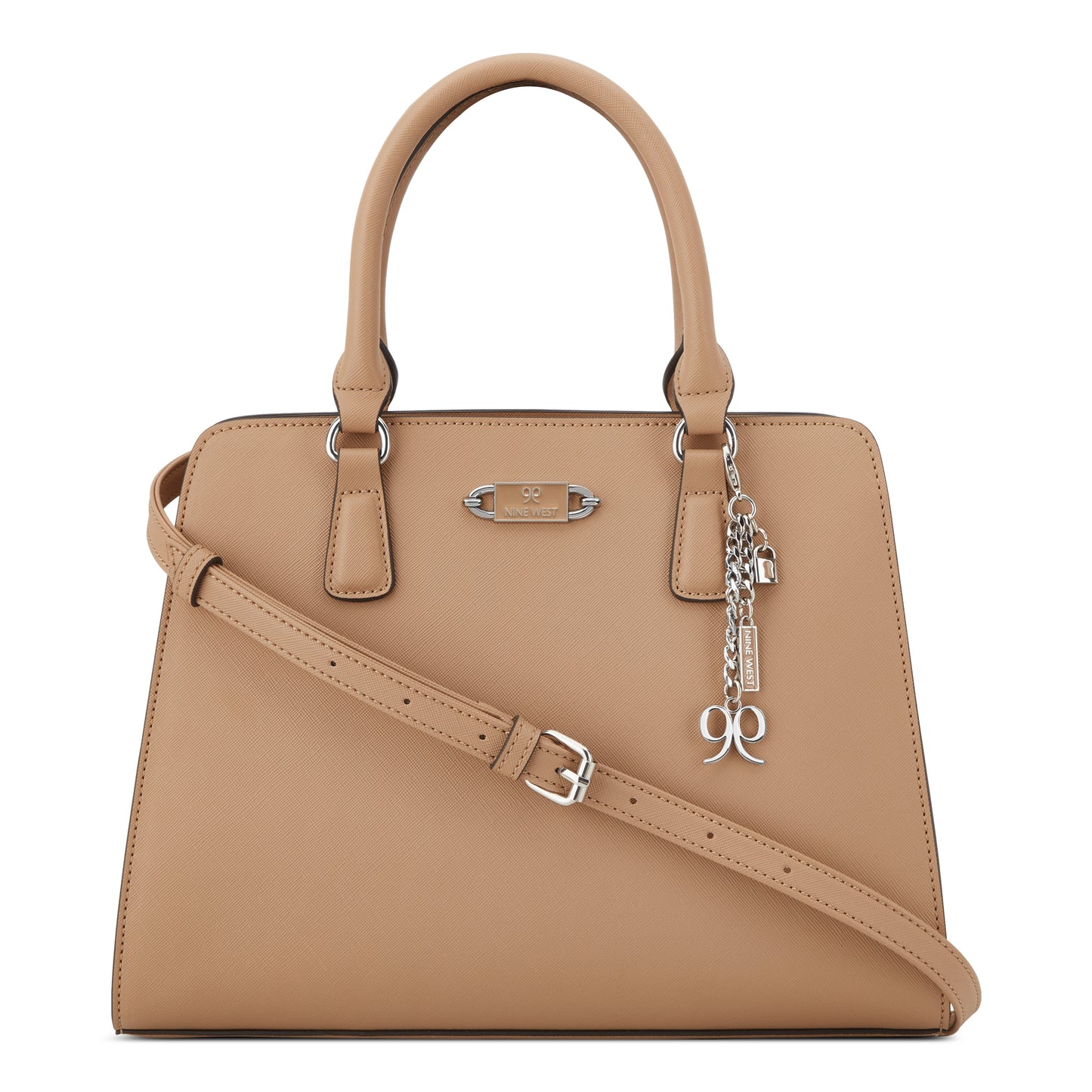 Cartera Satchel Cally Crema