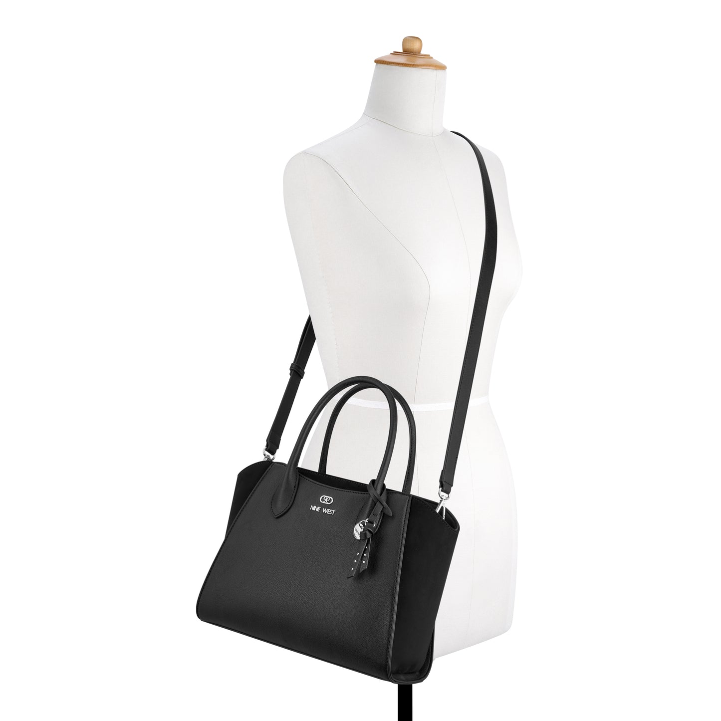 Cartera Satchel Philippa Negro