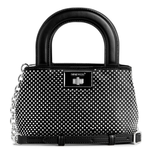 Cartera Mini Satchel Aviva Negro