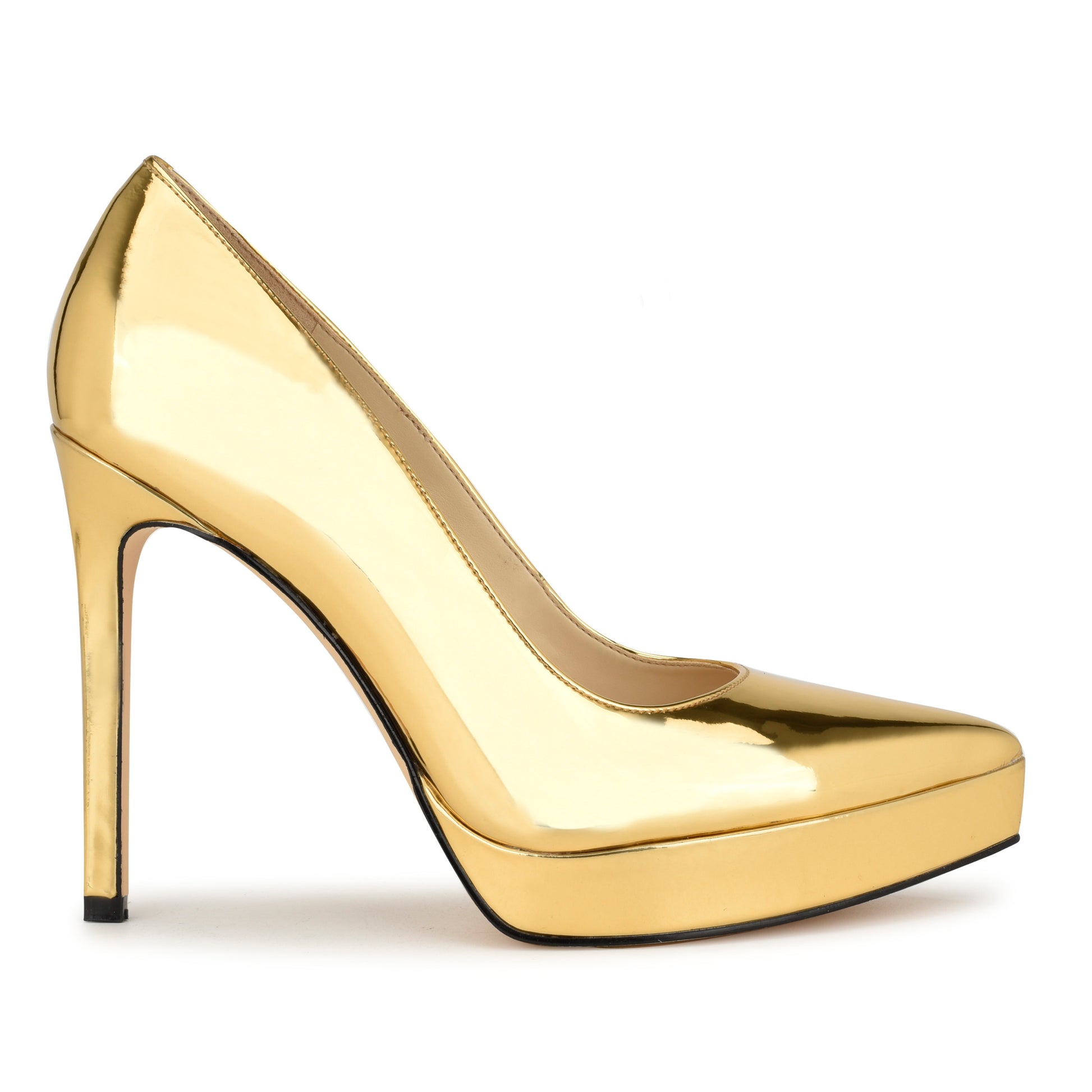 Heel Zapatos Corridos Para Dama Zapatos Tacon Corrido Nine West