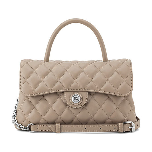 Cartera Nine West Top Handle Crossbody Emelina Latte