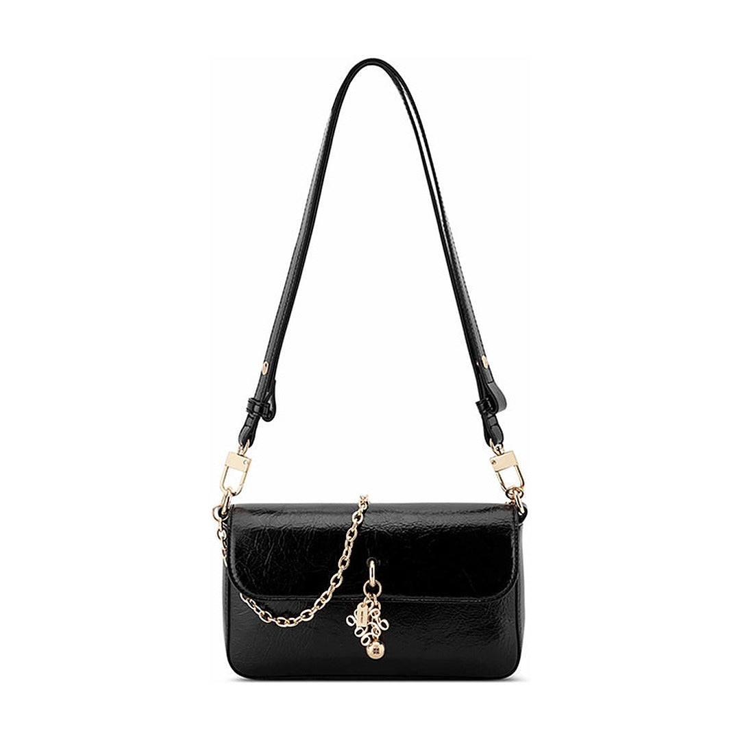 Cartera Nine West Convertible Chain Flap Marissa Black