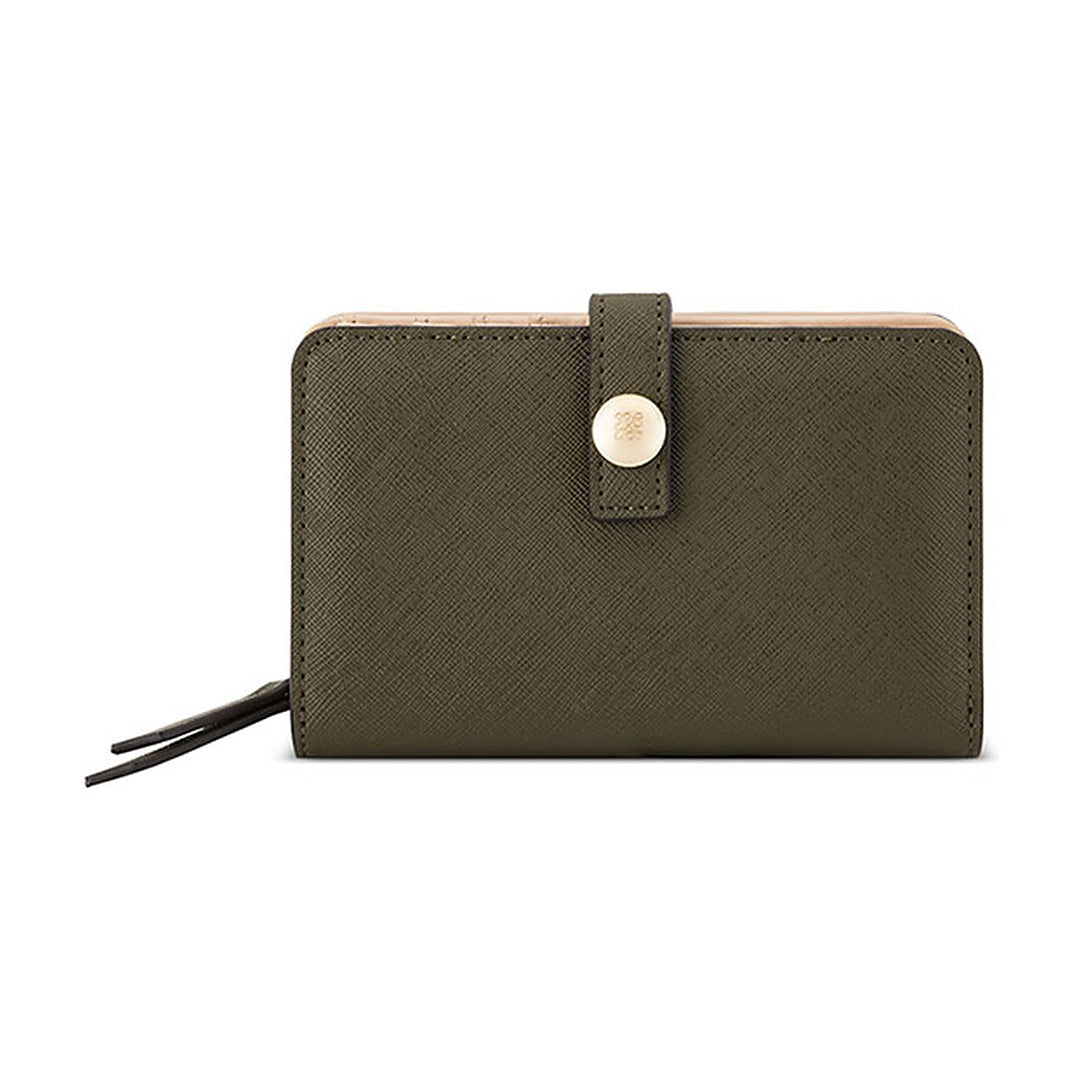 Billetera Nine West SLG French Wallet Wilda Dark Olive