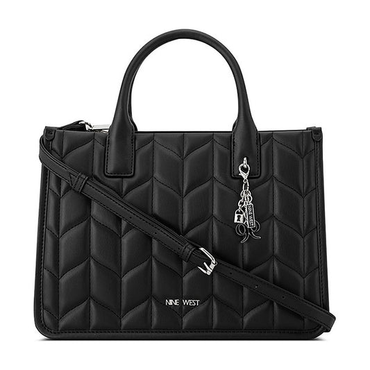 Cartera Nine West Satchel Emberly Black
