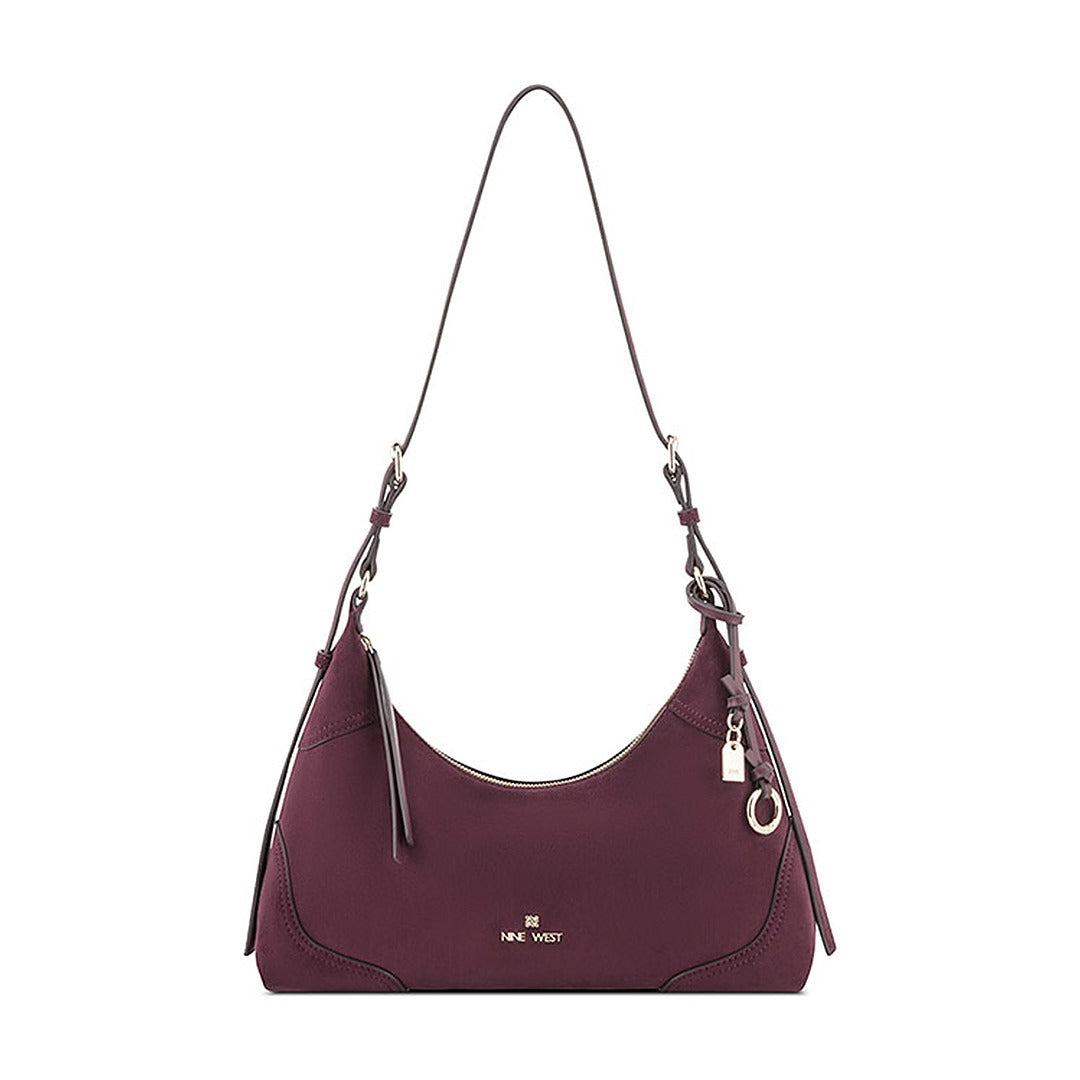 Cartera Nine West Convertible Shoulder Bag Allie Boysenberry
