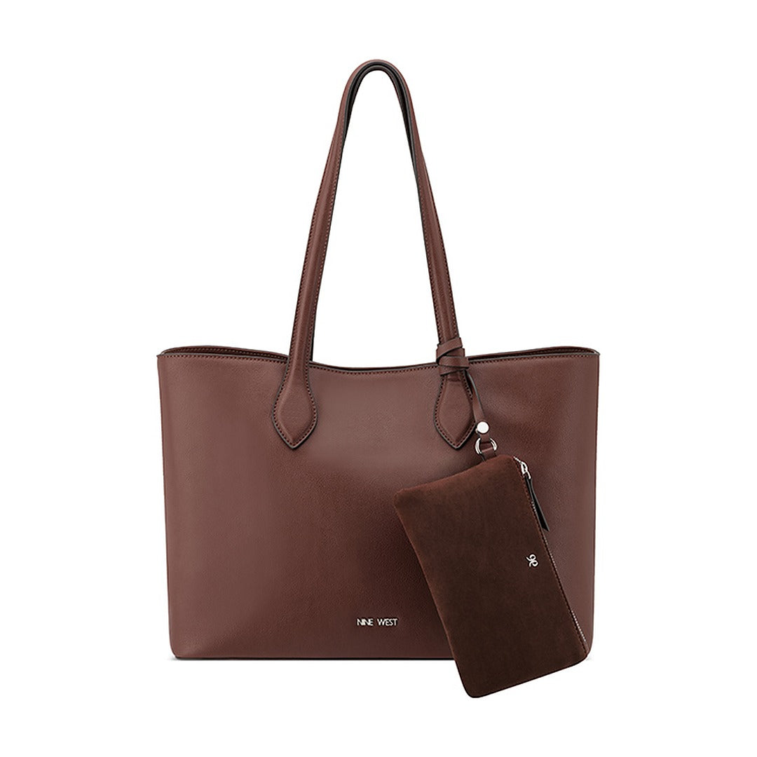 Cartera Nine West Tote Vionette Mahogany