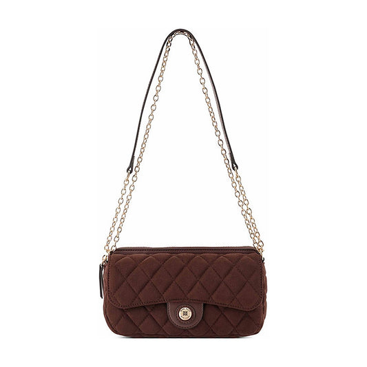 Cartera Nine West Mini Flap Crossbody Emelina Mahogany