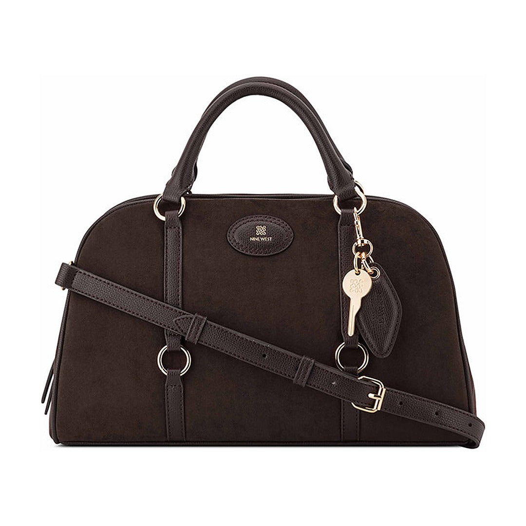 Cartera Nine West Satchel Cobel Espresso