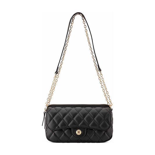 Cartera Nine West Mini Flap Crossbody Emelina Black