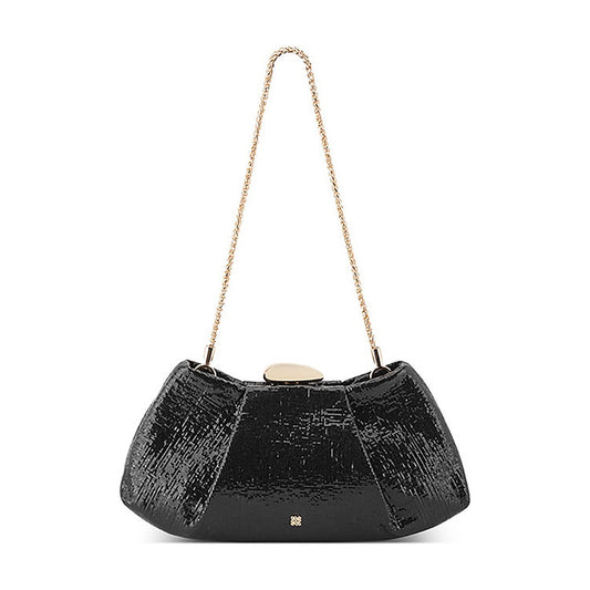 Cartera Nine West Small Clutch Sawyer Black