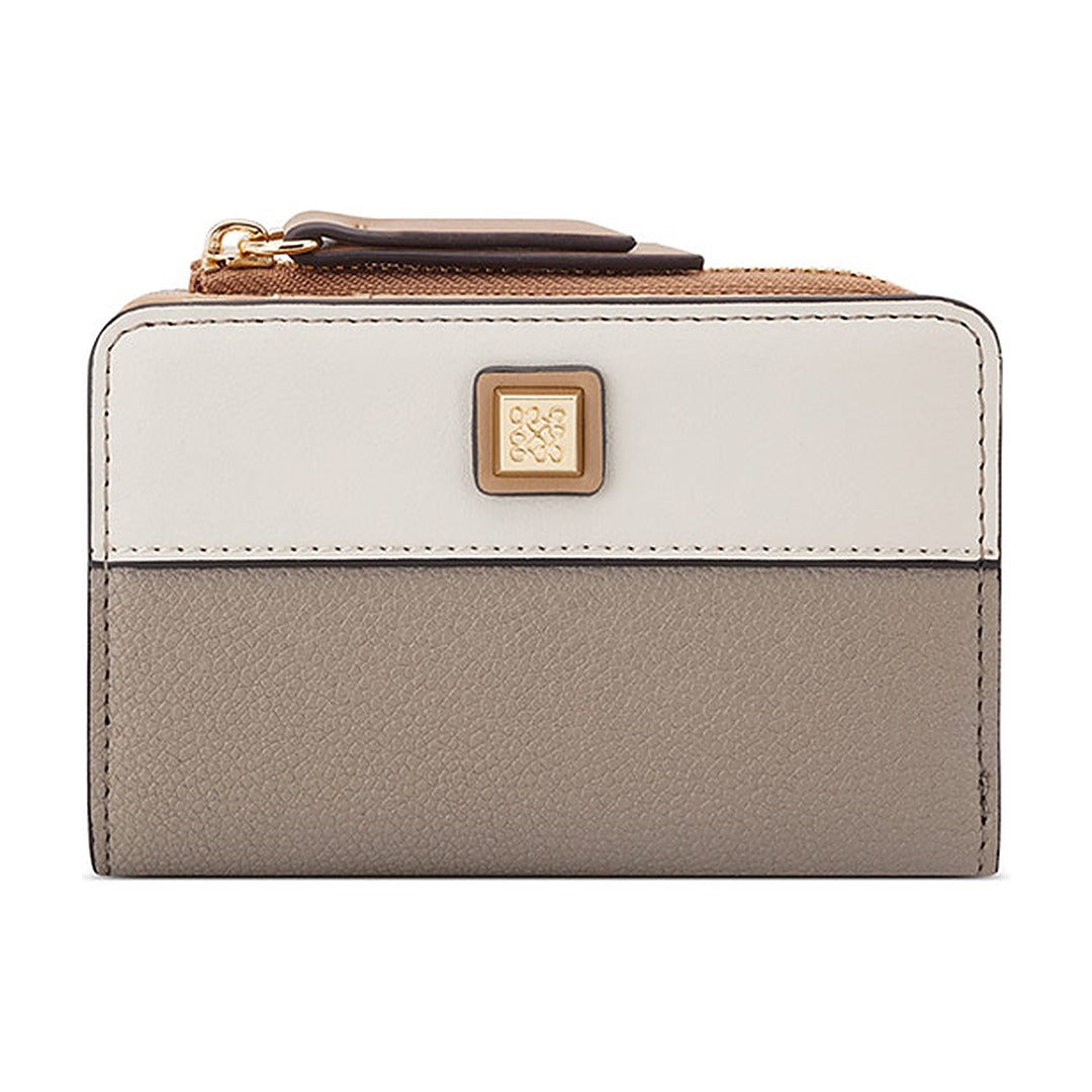 Billetera Nine West SLG Zip Around Card Case Khora Pumice Multi