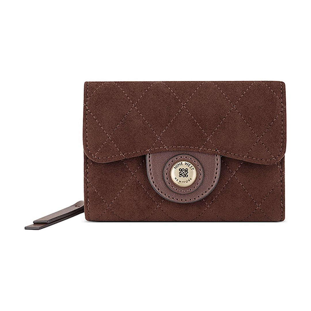 Billetera Nine West SLG French Wallet Emelina Mahogany