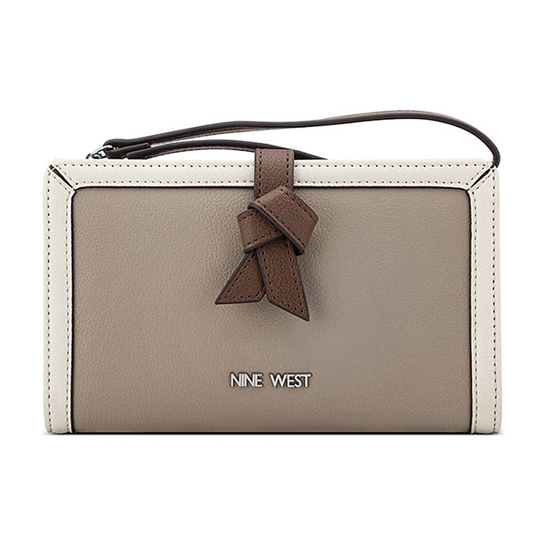 Billetera Nine West SLG Phone Wristlet Isidore Cocoa Multi