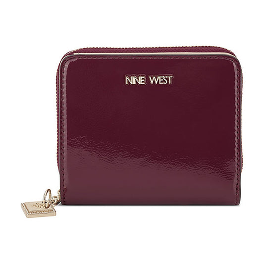 Billetera Nine West SLG Small Zip Around Kristina Claret