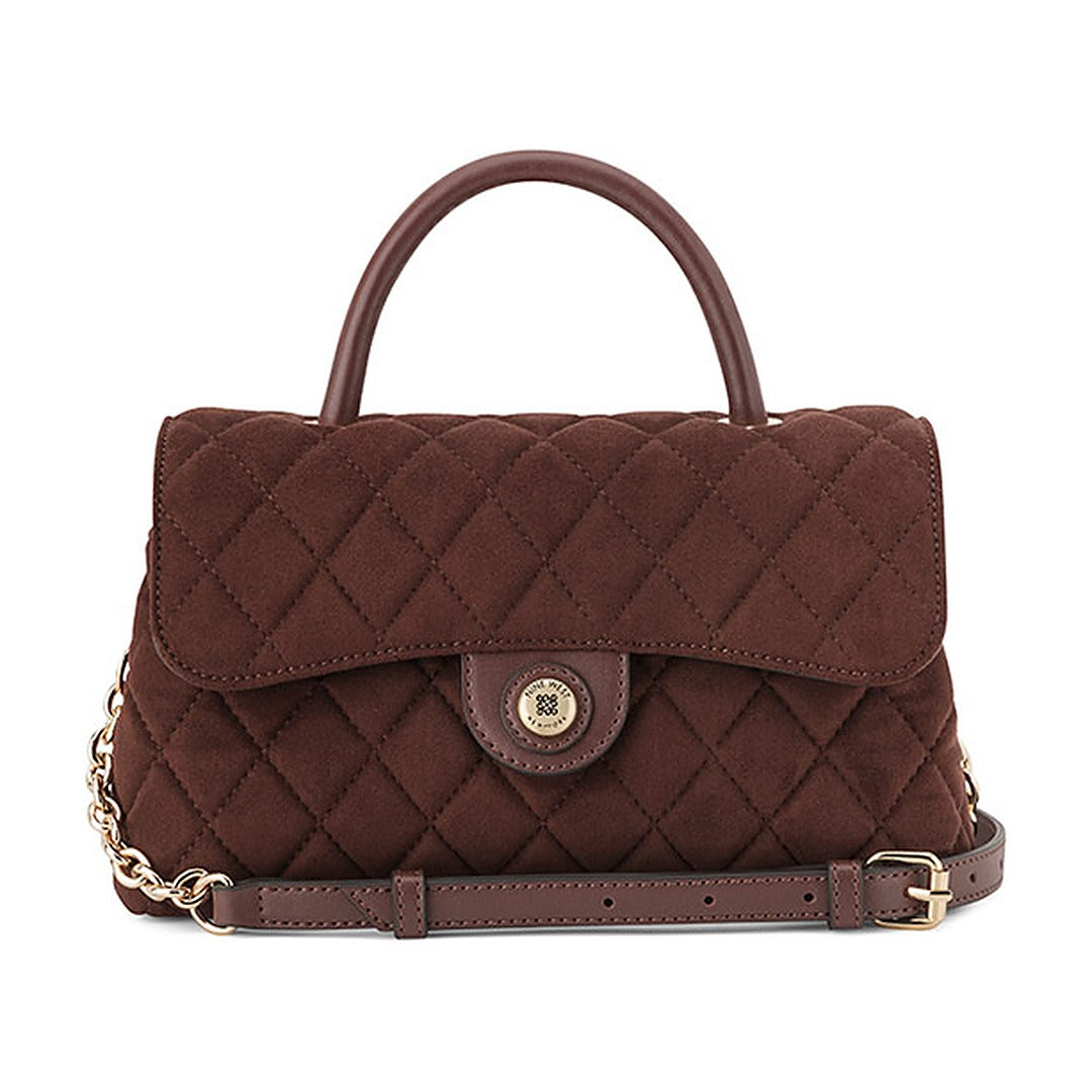 Cartera Nine West Top Handle Crossbody Emelina Mahogany