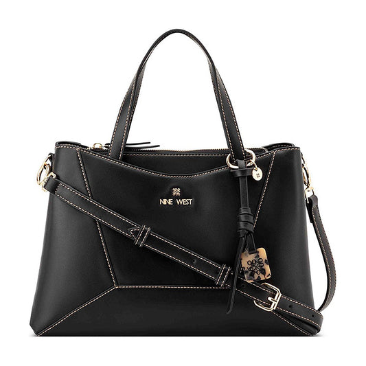Cartera Nine West Satchel Zoey Black