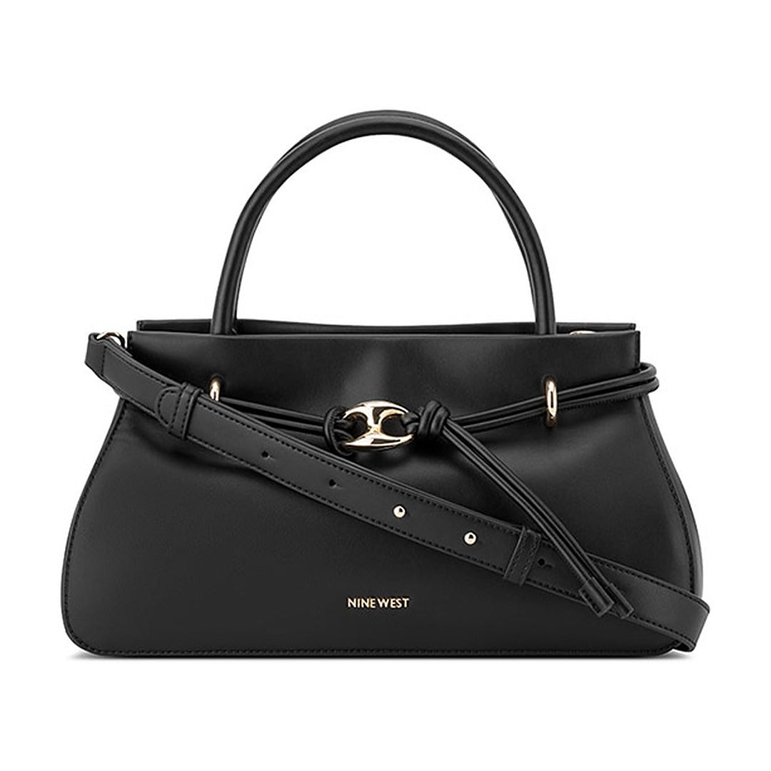 Cartera Nine West Satchel Alauna Black