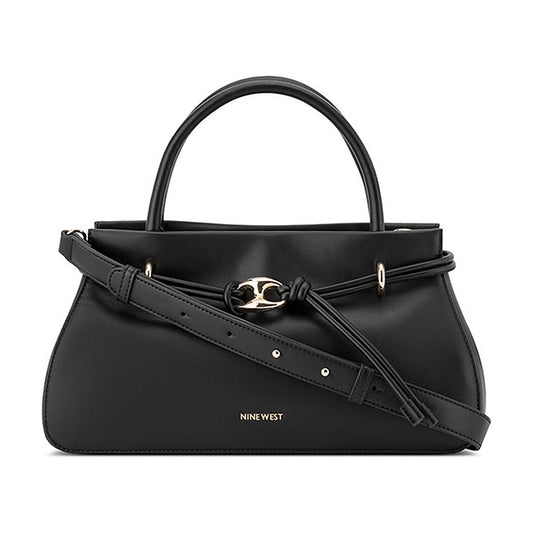 Cartera Nine West Satchel Alauna Black