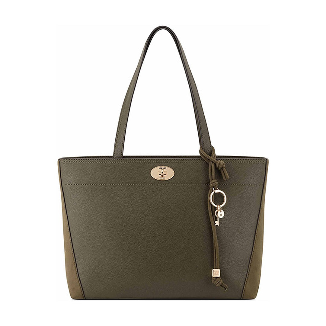 Cartera Nine West Tote Khora Dark Olive