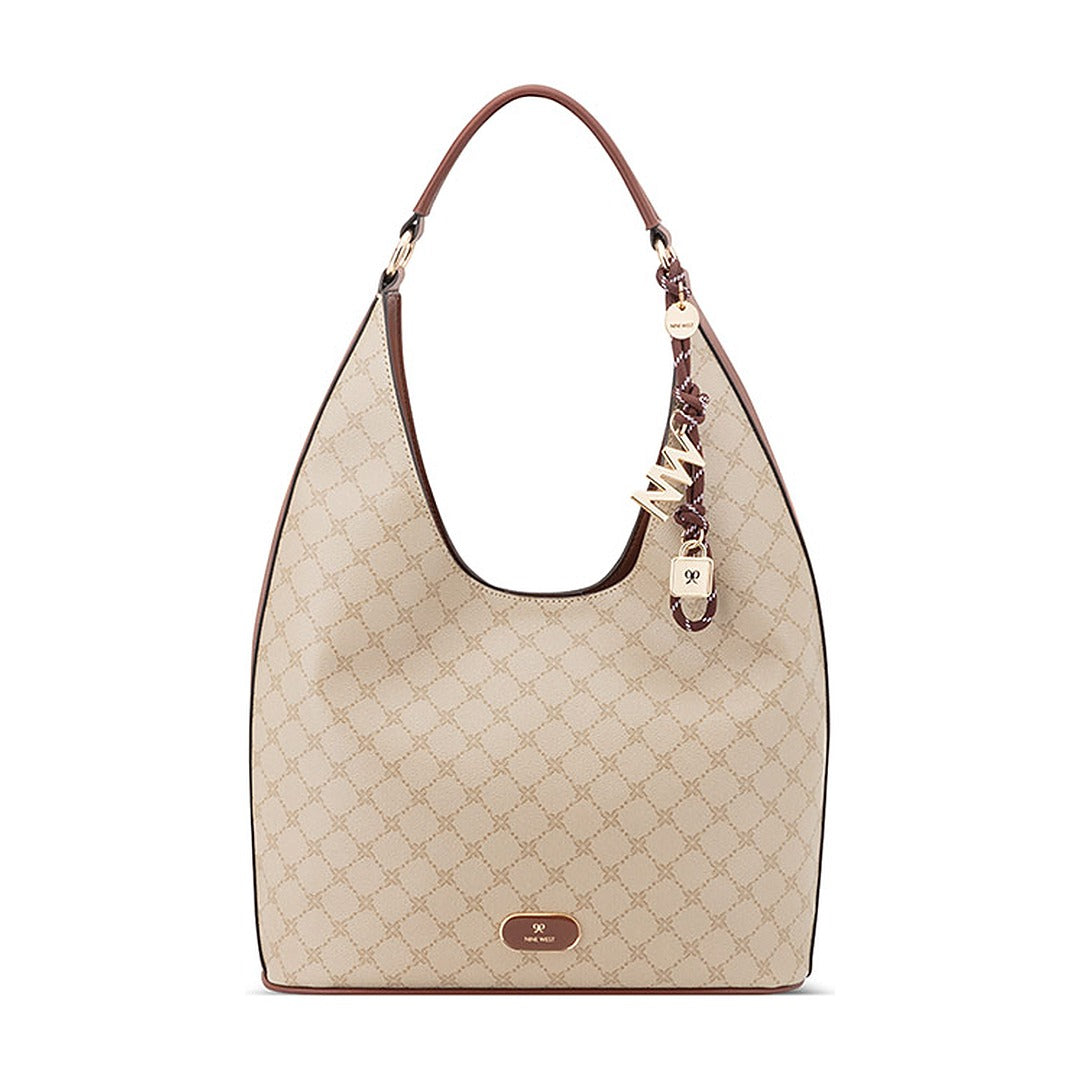 Cartera Nine West Hobo Ravyn New Khaki/Chestnut