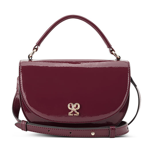 Cartera Nine West Mini Top Handle Anastasia Claret