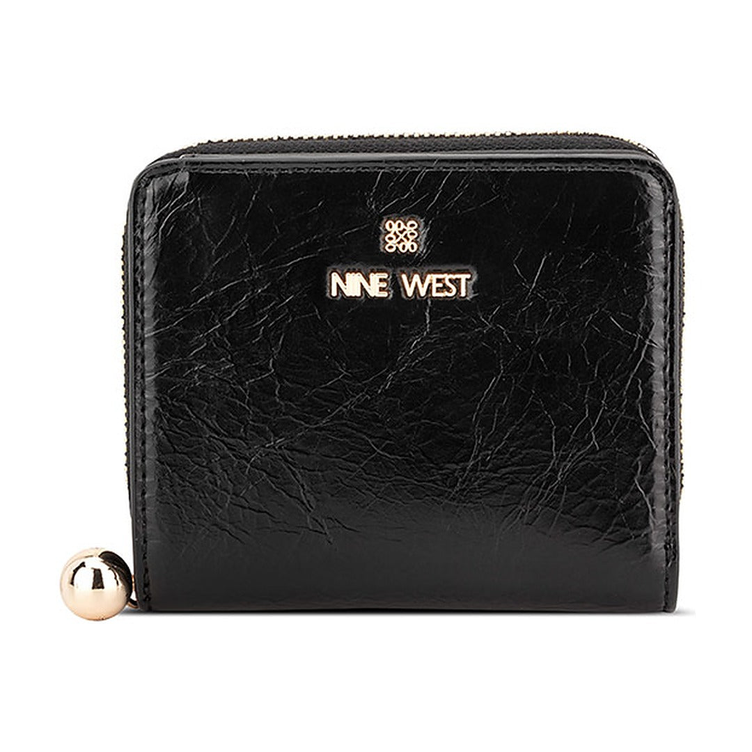 Billetera Nine West SLG Small Zip Around Marissa Black