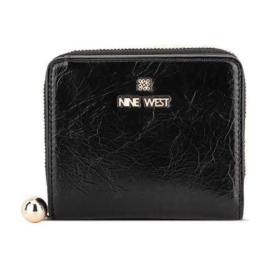 Billetera Nine West SLG Small Zip Around Marissa Black