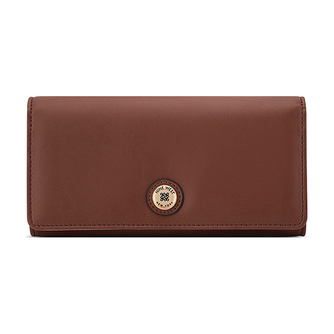 Billetera Nine West SLG Phone Clutch Trista Chestnut