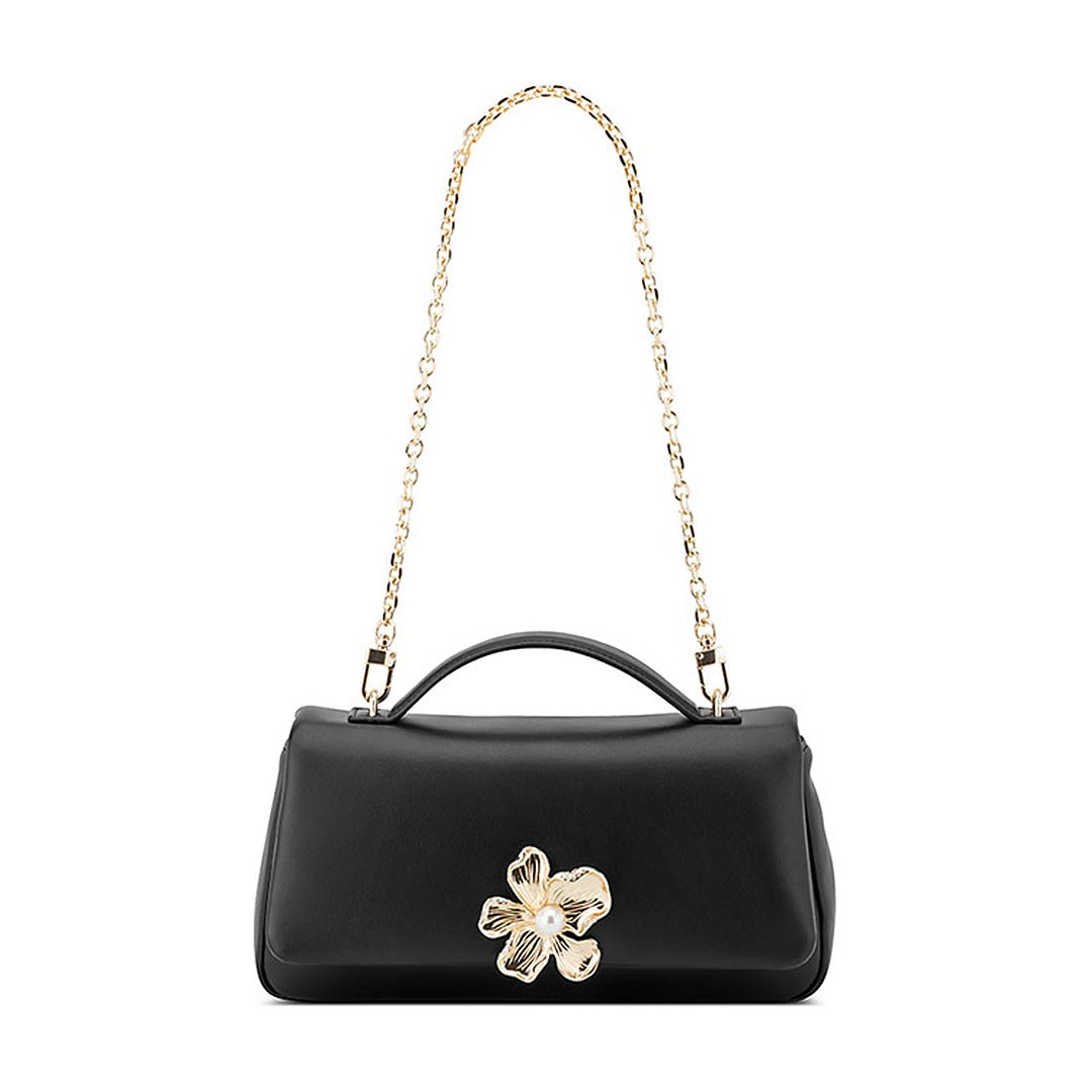 Cartera Nine West Flap Shoulder Bag Georgena Black