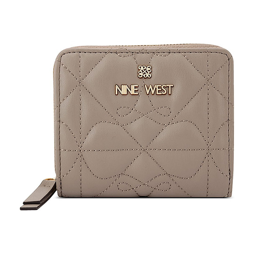 Billetera Nine West SLG Small Zip Around Kiersten Pumice
