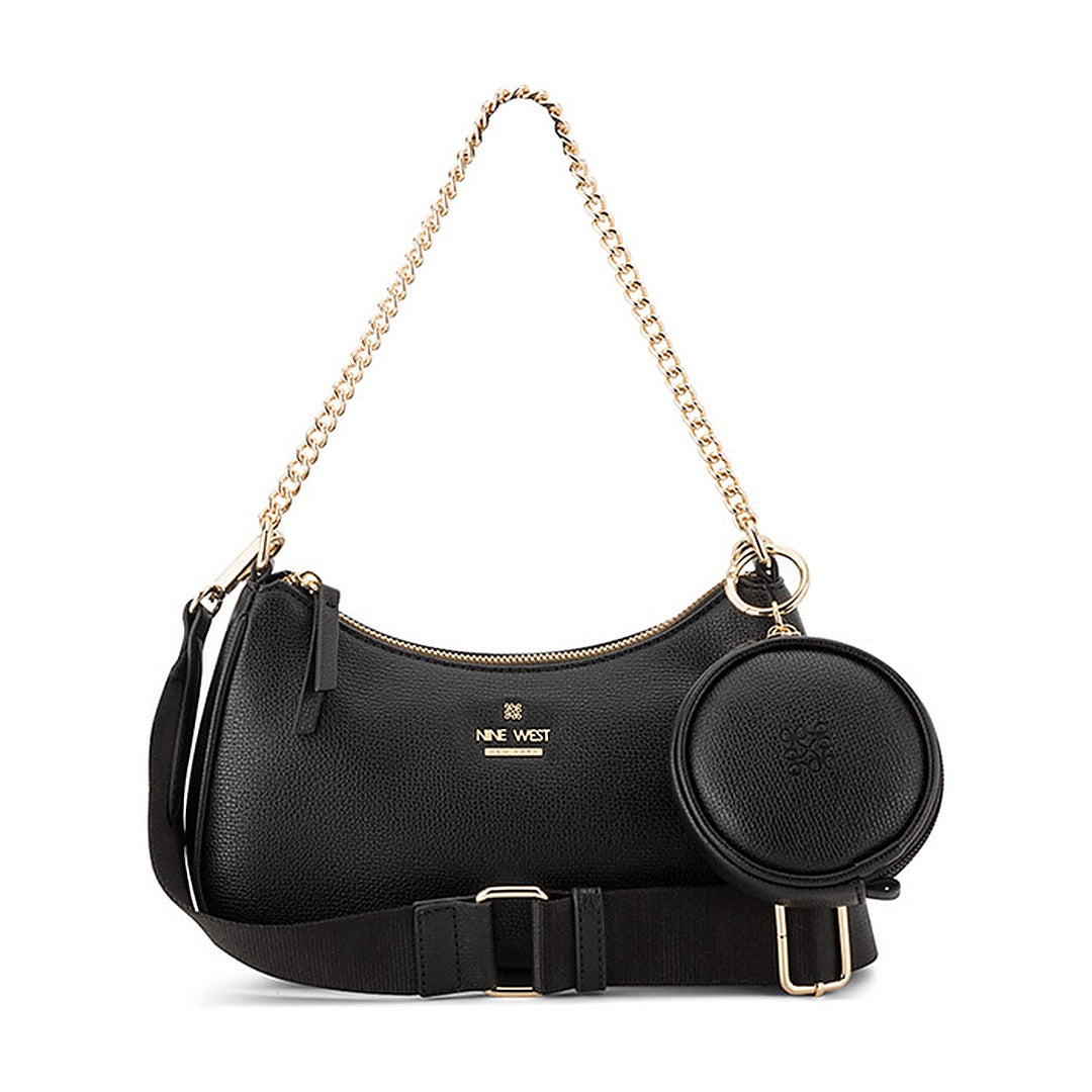 Cartera Nine West Boxed Convertible Crossbody Duo Luela Black