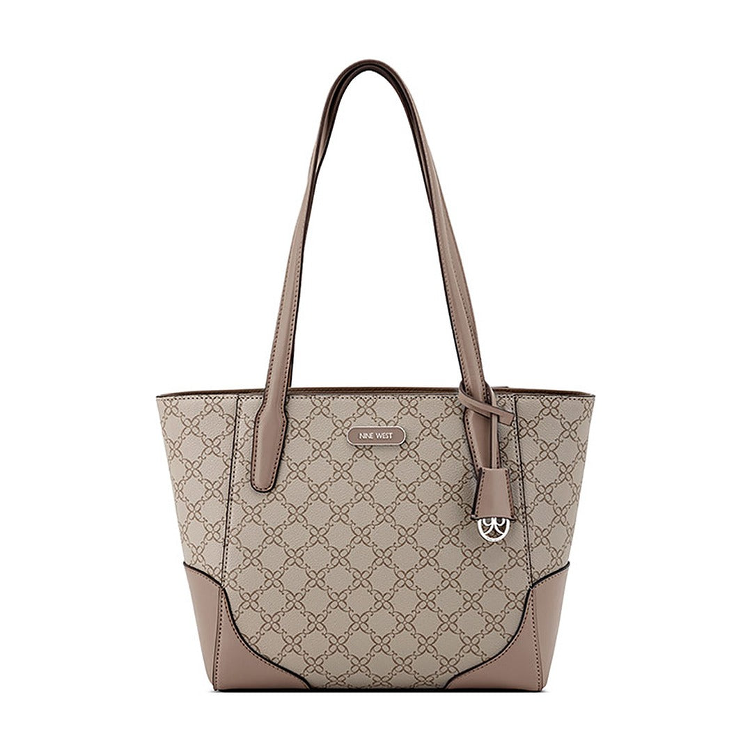 Cartera Nine West Small Tote Blaise Mushroom Logo