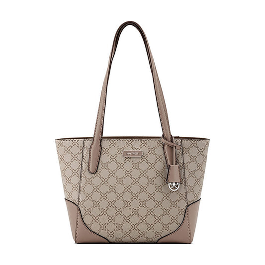 Cartera Nine West Small Tote Blaise Mushroom Logo